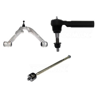 Dorman® - Mas Front Passenger Side Lower Control Arm with Ball Joint and Tie Rod End Kit