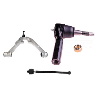Dorman® - Mas Front Passenger Side Lower Control Arm with Ball Joint and Tie Rod End Kit