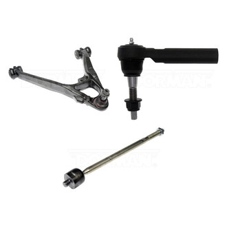 Dorman® - Mas Front Passenger Side Lower Control Arm with Ball Joint and Tie Rod End Kit