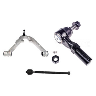 Dorman® - Mas Front Passenger Side Lower Control Arm with Ball Joint and Tie Rod End Kit