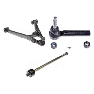 Dorman® - Mas Front Passenger Side Lower Control Arm with Ball Joint and Tie Rod End Kit
