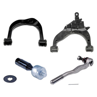 Dorman® - OE Solutions™ Front Passenger Side Lower and Upper Control Arm and Tie Rod End Kit
