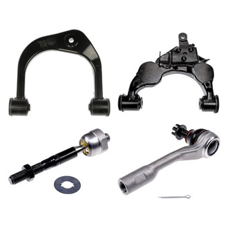 Dorman® - OE Solutions™ Front Passenger Side Lower and Upper Control Arm and Tie Rod End Kit