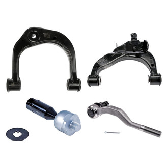 Dorman® - OE Solutions™ Front Passenger Side Lower and Upper Control Arm and Tie Rod End Kit