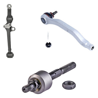 Dorman® - OE Solutions™ Front Passenger Side Lower Control Arm and Tie Rod End Kit