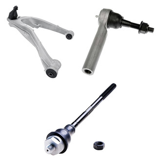 Dorman® - OE Solutions™ Front Passenger Side Lower Control Arm and Tie Rod End Kit