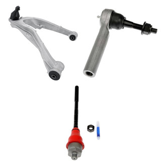 Dorman® - OE Solutions™ Front Passenger Side Lower Control Arm and Tie Rod End Kit