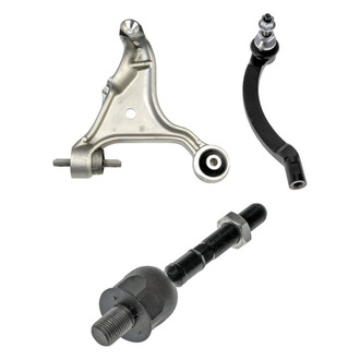 Dorman® - OE Solutions™ Front Passenger Side Lower Control Arm and Tie Rod End Kit
