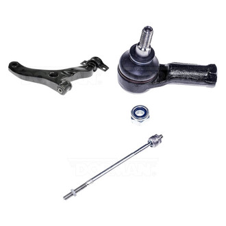 Dorman® - Mas Front Passenger Side Lower Control Arm and Tie Rod End Kit