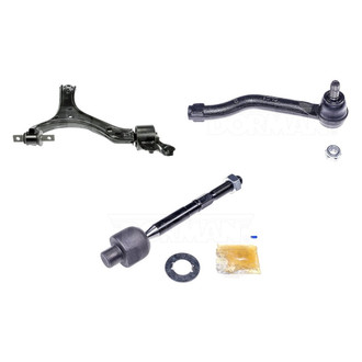 Dorman® - Mas Front Passenger Side Lower Control Arm and Tie Rod End Kit