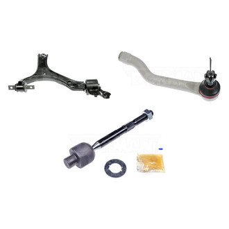 Dorman® - Mas Front Passenger Side Lower Control Arm and Tie Rod End Kit