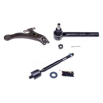 Dorman® - Mas Front Passenger Side Lower Control Arm and Tie Rod End Kit