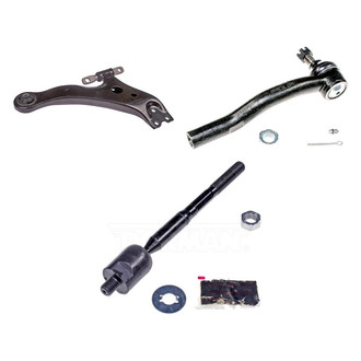 Dorman® - Mas Front Passenger Side Lower Control Arm and Tie Rod End Kit