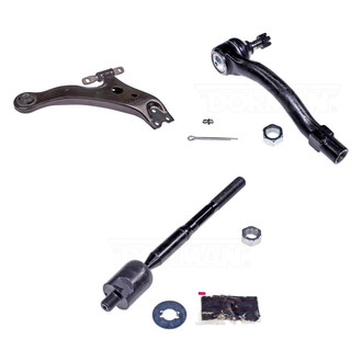 Dorman® - Mas Front Passenger Side Lower Control Arm and Tie Rod End Kit