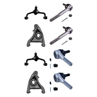 Dorman® - OE Solutions™ Front Lower and Upper Control Arm with Ball Joint and Tie Rod End Kit