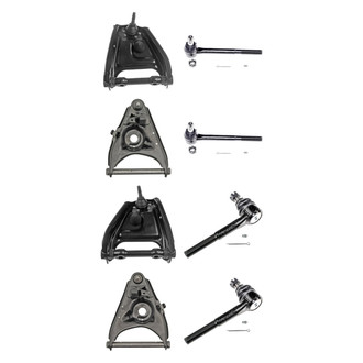 Dorman® - OE Solutions™ Front Lower and Upper Control Arm with Ball Joint and Tie Rod End Kit