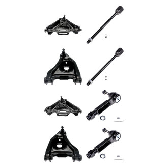Dorman® - OE Solutions™ Front Lower and Upper Control Arm with Ball Joint and Tie Rod End Kit