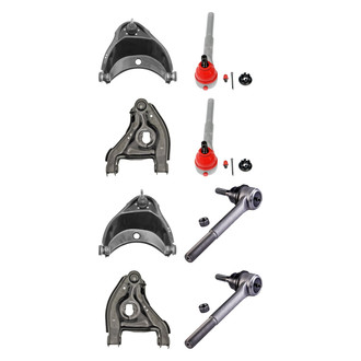 Dorman® - OE Solutions™ Front Lower and Upper Control Arm with Ball Joint and Tie Rod End Kit