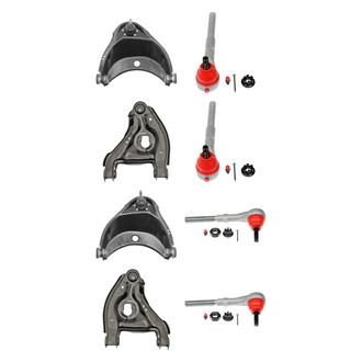 Dorman® - OE Solutions™ Front Lower and Upper Control Arm with Ball Joint and Tie Rod End Kit