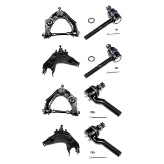 Dorman® - OE Solutions™ Front Lower and Upper Control Arm with Ball Joint and Tie Rod End Kit
