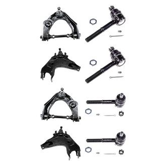 Dorman® - OE Solutions™ Front Lower and Upper Control Arm with Ball Joint and Tie Rod End Kit