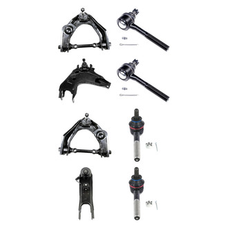 Dorman® - OE Solutions™ Front Lower and Upper Control Arm with Ball Joint and Tie Rod End Kit