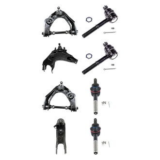 Dorman® - OE Solutions™ Front Lower and Upper Control Arm with Ball Joint and Tie Rod End Kit
