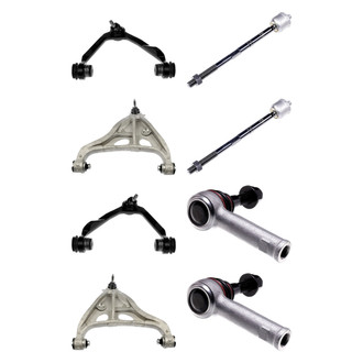 Dorman® - OE Solutions™ Front Lower and Upper Control Arm with Ball Joint and Tie Rod End Kit