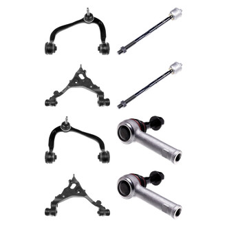 Dorman® - OE Solutions™ Front Lower and Upper Control Arm with Ball Joint and Tie Rod End Kit