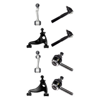 Dorman® - OE Solutions™ Front Lower and Upper Control Arm with Ball Joint and Tie Rod End Kit