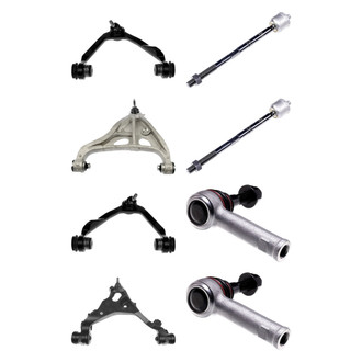 Dorman® - OE Solutions™ Front Lower and Upper Control Arm with Ball Joint and Tie Rod End Kit