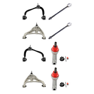 Dorman® - OE Solutions™ Front Lower and Upper Control Arm with Ball Joint and Tie Rod End Kit