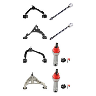 Dorman® - OE Solutions™ Front Lower and Upper Control Arm with Ball Joint and Tie Rod End Kit