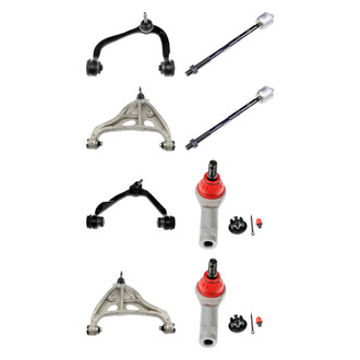 Dorman® - OE Solutions™ Front Lower and Upper Control Arm with Ball Joint and Tie Rod End Kit