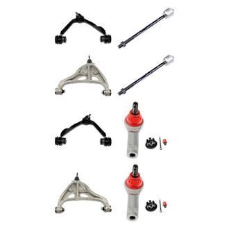 Dorman® - OE Solutions™ Front Lower and Upper Control Arm with Ball Joint and Tie Rod End Kit