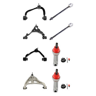 Dorman® - OE Solutions™ Front Lower and Upper Control Arm with Ball Joint and Tie Rod End Kit