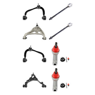 Dorman® - OE Solutions™ Front Lower and Upper Control Arm with Ball Joint and Tie Rod End Kit