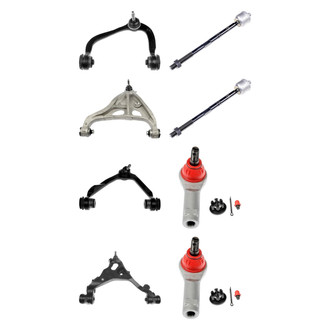 Dorman® - OE Solutions™ Front Lower and Upper Control Arm with Ball Joint and Tie Rod End Kit