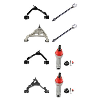 Dorman® - OE Solutions™ Front Lower and Upper Control Arm with Ball Joint and Tie Rod End Kit