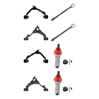 Dorman® - OE Solutions™ Front Lower and Upper Control Arm with Ball Joint and Tie Rod End Kit