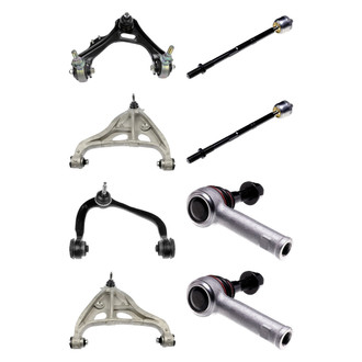 Dorman® - OE Solutions™ Front Lower and Upper Control Arm with Ball Joint and Tie Rod End Kit