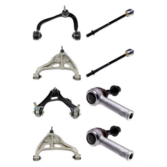 Dorman® - OE Solutions™ Front Lower and Upper Control Arm with Ball Joint and Tie Rod End Kit
