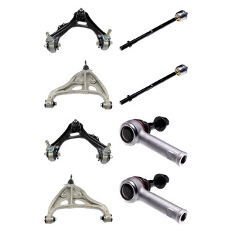 Dorman® - OE Solutions™ Front Lower and Upper Control Arm with Ball Joint and Tie Rod End Kit