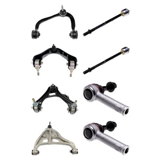 Dorman® - OE Solutions™ Front Lower and Upper Control Arm with Ball Joint and Tie Rod End Kit