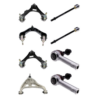Dorman® - OE Solutions™ Front Lower and Upper Control Arm with Ball Joint and Tie Rod End Kit