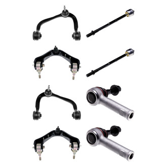 Dorman® - OE Solutions™ Front Lower and Upper Control Arm with Ball Joint and Tie Rod End Kit