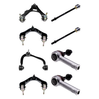 Dorman® - OE Solutions™ Front Lower and Upper Control Arm with Ball Joint and Tie Rod End Kit