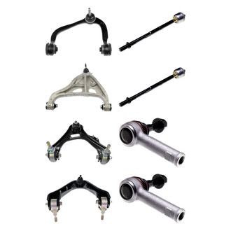 Dorman® - OE Solutions™ Front Lower and Upper Control Arm with Ball Joint and Tie Rod End Kit