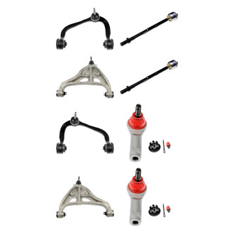 Dorman® - OE Solutions™ Front Lower and Upper Control Arm with Ball Joint and Tie Rod End Kit
