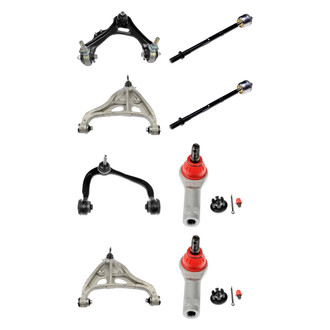 Dorman® - OE Solutions™ Front Lower and Upper Control Arm with Ball Joint and Tie Rod End Kit